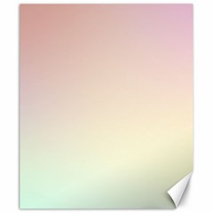 Rainbow Pastel, Purple, Gradient, Light, Led, Pink, Simple Canvas 20  X 24  by kyorashop23