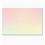 Rainbow Pastel, Purple, Gradient, Light, Led, Pink, Simple Postcard 4 x 6  (Pkg of 10) Front