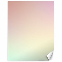 Rainbow Pastel, Purple, Gradient, Light, Led, Pink, Simple Canvas 12  X 16  by kyorashop23