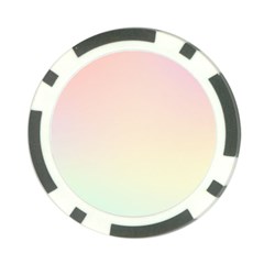 Rainbow Pastel, Purple, Gradient, Light, Led, Pink, Simple Poker Chip Card Guard