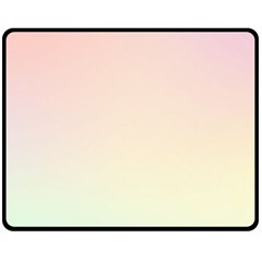 Rainbow Pastel, Purple, Gradient, Light, Led, Pink, Simple Fleece Blanket (medium) by kyorashop23