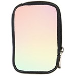 Rainbow Pastel, Purple, Gradient, Light, Led, Pink, Simple Compact Camera Leather Case Front