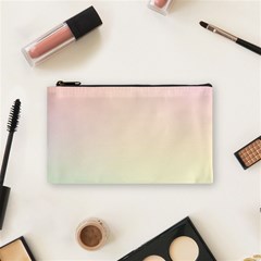 Rainbow Pastel, Purple, Gradient, Light, Led, Pink, Simple Cosmetic Bag (small) by kyorashop23