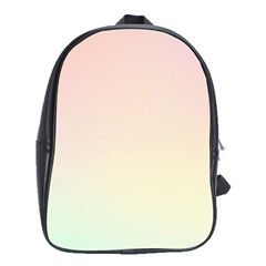 Rainbow Pastel, Purple, Gradient, Light, Led, Pink, Simple School Bag (xl) by kyorashop23