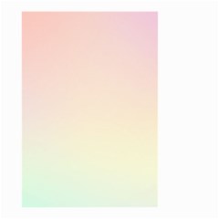 Rainbow Pastel, Purple, Gradient, Light, Led, Pink, Simple Small Garden Flag (two Sides) by kyorashop23