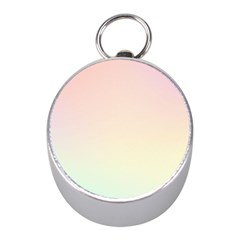 Rainbow Pastel, Purple, Gradient, Light, Led, Pink, Simple Mini Silver Compasses by kyorashop23