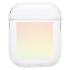 Rainbow Pastel, Purple, Gradient, Light, Led, Pink, Simple Soft Tpu Airpods 1/2 Case by kyorashop23