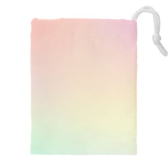 Rainbow Pastel, Purple, Gradient, Light, Led, Pink, Simple Drawstring Pouch (4xl) by kyorashop23