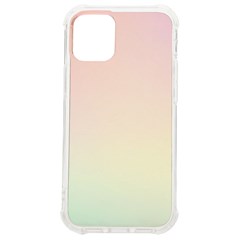 Rainbow Pastel, Purple, Gradient, Light, Led, Pink, Simple Iphone 12 Mini Tpu Uv Print Case	 by kyorashop23