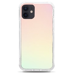 Rainbow Pastel, Purple, Gradient, Light, Led, Pink, Simple Iphone 12 Mini Tpu Uv Print Case	 by kyorashop23