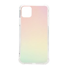 Rainbow Pastel, Purple, Gradient, Light, Led, Pink, Simple Iphone 11 Pro Max 6 5 Inch Tpu Uv Print Case by kyorashop23