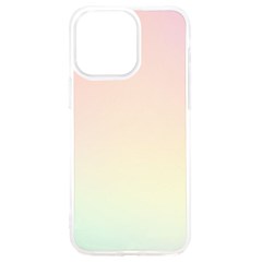 Rainbow Pastel, Purple, Gradient, Light, Led, Pink, Simple Iphone 15 Pro Max Tpu Uv Print Case by kyorashop23