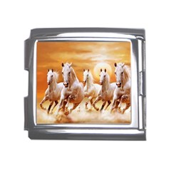 Seven Horses, Sun Mega Link Italian Charm (18mm) by kyorashop23