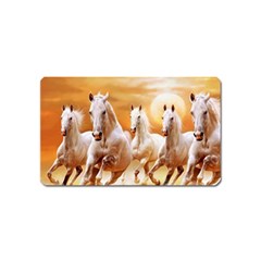 Seven Horses, Sun Magnet (name Card) by kyorashop23