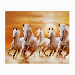 Seven Horses, Sun Small Glasses Cloth