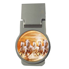 Seven Horses, Sun Money Clips (round)  by kyorashop23