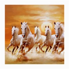 Seven Horses, Sun Medium Glasses Cloth by kyorashop23