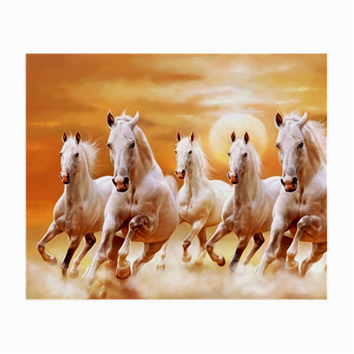 Seven Horses, Sun Small Glasses Cloth (2 Sides)