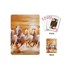 Seven Horses, Sun Playing Cards Single Design (mini)