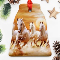 Seven Horses, Sun Bell Ornament (two Sides)