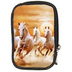 Seven Horses, Sun Compact Camera Leather Case Front