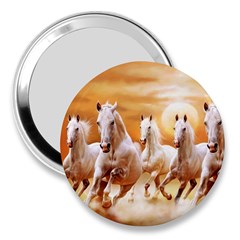 Seven Horses, Sun 3  Handbag Mirrors by kyorashop23