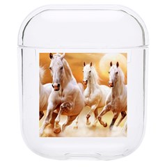 Seven Horses, Sun Hard Pc Airpods 1/2 Case by kyorashop23