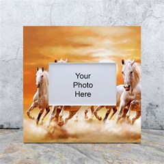 Seven Horses, Sun White Box Photo Frame 4  X 6  by kyorashop23