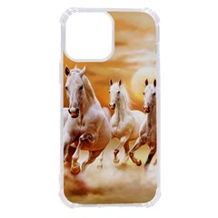 Seven Horses, Sun Iphone 13 Pro Max Tpu Uv Print Case by kyorashop23