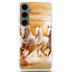 Seven Horses, Sun Samsung Galaxy S24 Ultra 6 9 Inch Tpu Uv Case by kyorashop23