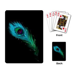 Shree Krishna, Feather, Lord, Rainbows Playing Cards Single Design (rectangle)