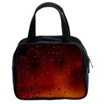 Water Drops, Lui, Amazing Classic Handbag (Two Sides) Front