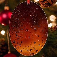 Water Drops, Lui, Amazing Uv Print Acrylic Ornament Oval