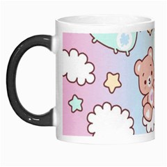 Usheen Carebears, Bears, Cat, Colorful, Cute, Pastel, Pattern Morph Mug by kyorashop23