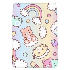 Usheen Carebears, Bears, Cat, Colorful, Cute, Pastel, Pattern Removable Flap Cover (s) by kyorashop23