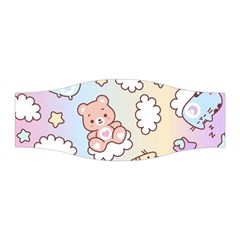 Usheen Carebears, Bears, Cat, Colorful, Cute, Pastel, Pattern Stretchable Headband by kyorashop23