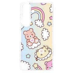 Usheen Carebears, Bears, Cat, Colorful, Cute, Pastel, Pattern Samsung Galaxy S24 6 2 Inch Tpu Uv Case by kyorashop23