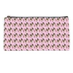 Fern Pattern 2 Pink Pencil Case by snowwhitegirl