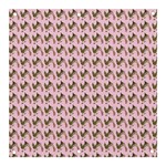 Fern Pattern 2 Pink Banner and Sign 3  x 3  Front