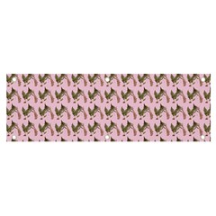 Fern Pattern 2 Pink Banner And Sign 6  X 2  by snowwhitegirl