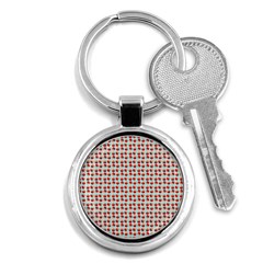 Kawaii Jam Pattern Aqua Key Chain (round) by snowwhitegirl