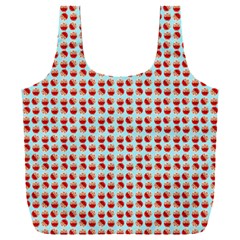 Kawaii Jam Pattern Aqua Full Print Recycle Bag (xxl) by snowwhitegirl