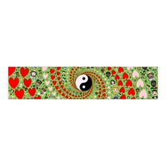 Love Avatars Characters Roles Yin Yang Velvet Scrunchie by Paksenen