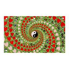 Love Avatars Characters Roles Yin Yang Banner And Sign 5  X 3  by Paksenen