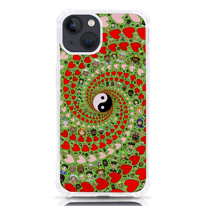 Love Avatars Characters Roles Yin Yang iPhone 13 TPU UV Print Case