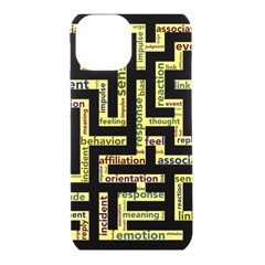 Mindset Stimulus Response Emotion Iphone 15 Black Uv Print Pc Hardshell Case by Paksenen