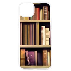 Books Bookshelves Office Fantasy Background Artwork Book Cover Apothecary Book Nook Literature Libra Iphone 15 Pro Tpu Uv Print Case