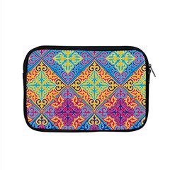 Colorful Flora Flora Kazakh Pattern Apple Macbook Pro 15  Zipper Case by Cemarart