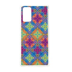 Colorful Flora Flora Kazakh Pattern Samsung Galaxy Note 20 Tpu Uv Case by Cemarart