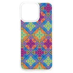 Colorful Flora Flora Kazakh Pattern iPhone 15 Plus TPU UV Print Case